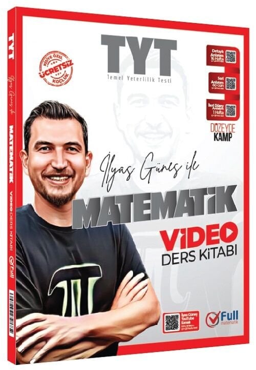 Full Matematik YKS TYT Matematik Video Ders Kitabı - İlyas Güneş Full Matematik Yayınları
