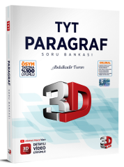 3D Yayınları YKS TYT Paragraf Soru Bankası Çözümlü 3D Yayınları