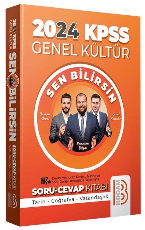 Benim Hocam 2025 KPSS Genel Kültür Sen Bilirsin Soru Cevap Soru Bankası - Ramazan Yetgin Benim Hocam Yayınları