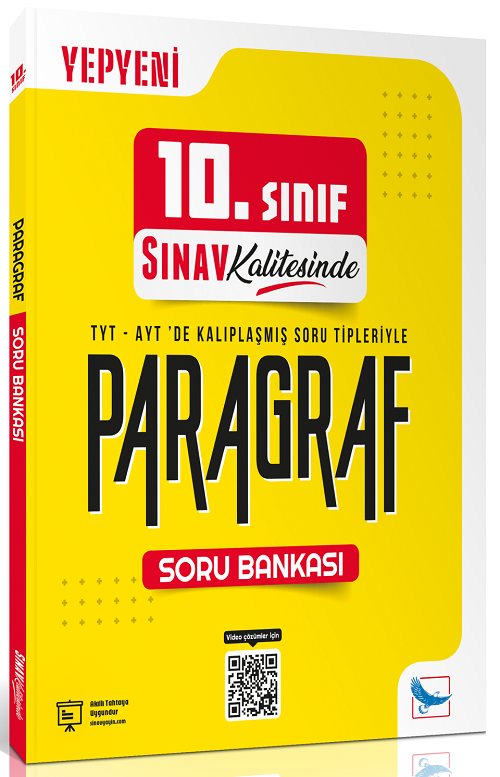 Sınav 10. Sınıf Paragraf Sınav Kalitesinde Soru Bankası Sınav Yayınları