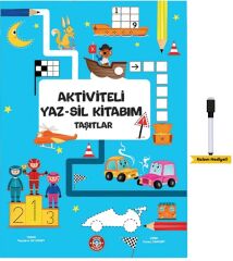 Çocuk Akademi Aktiviteli Yaz-Sil Kitabım - Taşıtlar Çocuk Akademi