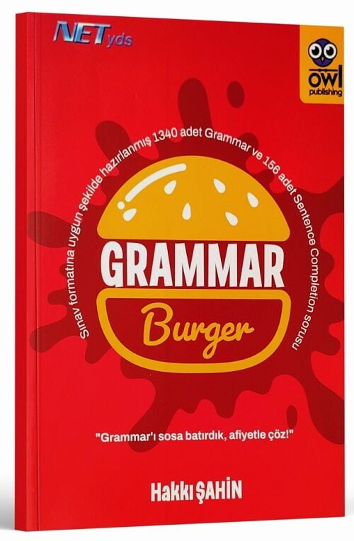Owl Publishing YDS YÖKDİL YKSDİL Grammar Burger - Hakkı Şahin Owl Publishing