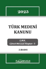 Platon 2025 Türk Medeni Kanunu Platon Hukuk Yayınları