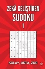 Zeka Geliştiren Sudoku-1  Beyaz Balina Yayınları