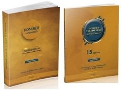 Erkin Kürk 2027 Komiser Yardımcılığı Misyon Koruma Kolluk Soru + 15 Deneme 2 li Set Erkin Kürk