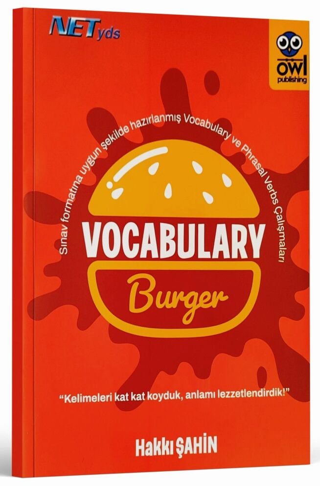 Owl Publishing YDS YÖKDİL YKSDİL Vocabulary Burger - Hakkı Şahin Owl Publishing