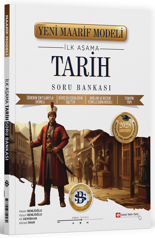 Bilgi Sarmal 2028 YKS TYT AYT Tarih Maarif Modeli İlk Aşama Soru Bankası Bilgi Sarmal Yayınları