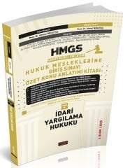 Savaş 2025 HMGS İdari Yargılama Hukuku Özet Konu Anlatımı Modül-4 2. Baskı - Ahmet Nohutçu Savaş Yayınları