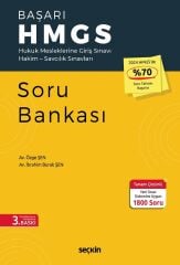 Seçkin BAŞARI HMGS Soru Bankası 3. Baskı - Özge Şen, İbrahim Burak Şen Seçkin Yayınları