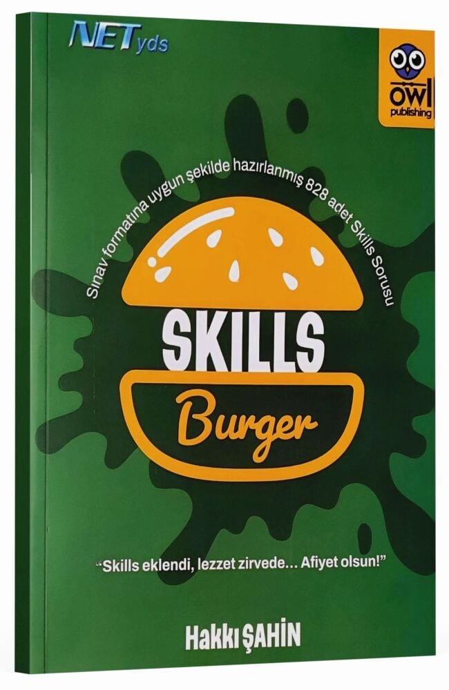 Owl Publishing YDS YÖKDİL YKSDİL Skills Burger - Hakkı Şahin Owl Publishing