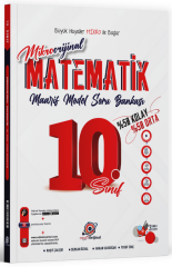 Orijinal 10. Sınıf Matematik Mikro Orijinal Maarif Model Soru Bankası Orijinal Yayınları