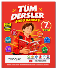 Tonguç 7. Sınıf Tüm Dersler Maarif Model Soru Bankası Tonguç Akademi