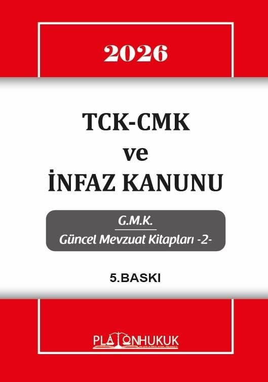 Platon 2025 TCK-CMK ve İnfaz Kanunu 5. Baskı Platon Hukuk Yayınları