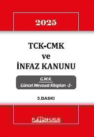 Platon 2025 TCK-CMK ve İnfaz Kanunu Platon Hukuk Yayınları