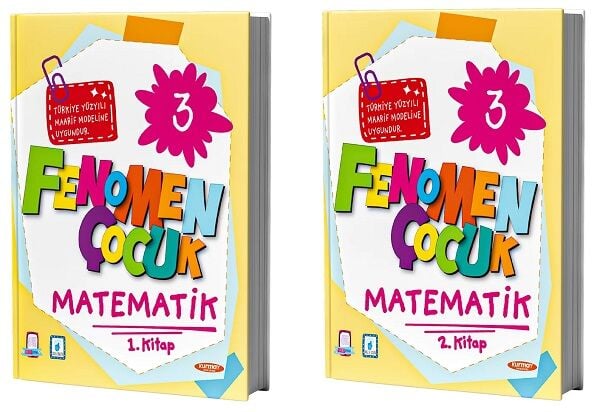 Kurmay ELT 3. Sınıf Matematik Maarif Modeli Fenomen Çocuk 2 li set Kurmay ELT Yayınları