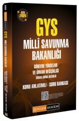 Pegem 2026 GYS ÜDS Milli Savunma Bakanlığı Konu Anlatımlı Soru Bankası Görevde Yükselme ve Ünvan Değişikliği Pegem Akademi Yayınları