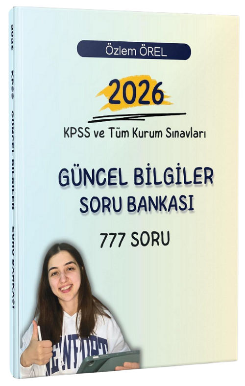Dizgi Kitap 2026 KPSS Güncel Bilgiler Soru Bankası - Özlem Örel Dizgi Kitap