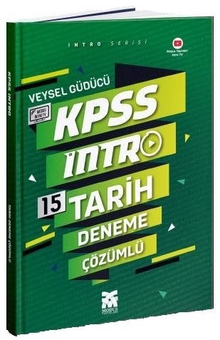 SÜPER FİYAT - Modus KPSS Tarih İntro 15 Deneme Çözümlü Modus Yayınları