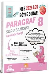 Sinan Kuzucu 2026 8. Sınıf LGS Paragraf Soru Bankası Çözümlü Sinan Kuzucu Yayınları