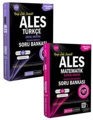 Pegem 2025 ALES Türkçe Sözel Mantık + Matematik Sayısal Mantık Soru Bankası 2 li Set Pegem Akademi Yayınları