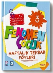 Kurmay ELT 3. Sınıf Fenomen Çocuk Haftalık Tekrar Föyleri Maarif Modeli Kurmay ELT Yayınları