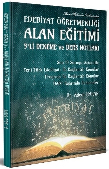 Adem Hakan ÖABT Türk Dili ve Edebiyatı Alan Eğitimi 5 Deneme ve Ders Notları Adem Hakan UZEM