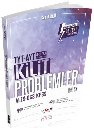 Lodos YKS TYT AYT KPSS Kilit Problemler Soru Bankası Lodos Yayınları