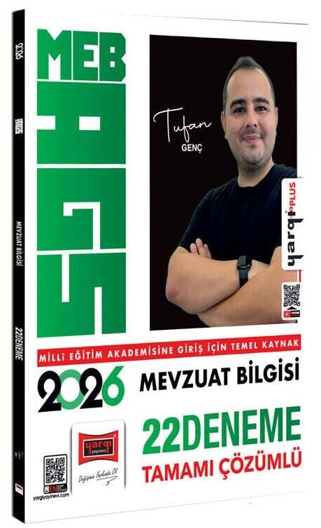 Yargı 2026 MEB-AGS Mevzuat Bilgisi 22 Deneme Çözümlü - Tufan Genç Yargı Yayınları