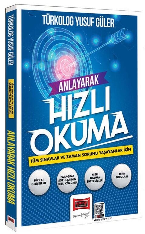 Yargı Tüm Sınavlar ve Zaman Sorunu Yaşayanlar İçin Anlayarak Hızlı Okuma - Yusuf Güler Yargı Yayınları