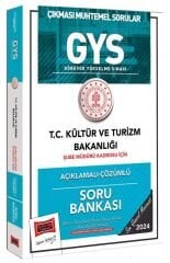 Yargı 2024 GYS Kültür ve Turizm Bakanlığı Şube Müdürü Soru Bankası Çözümlü Görevde Yükselme Yargı Yayınları