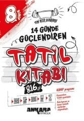 Ankara Yayıncılık 8. Sınıf LGS 14 Günde Güçlendiren Tatil Kitabı Ankara Yayıncılık