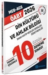 GYS Akademi 2026 ÖABT MEB-AGS Din Kültürü ve Ahlak Bilgisi Öğretmenliği 10 Deneme Çözümlü GYS Akademi