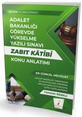 Pelikan GYS Adalet Bakanlığı Zabıt Katibi Konu Anlatımı Görevde Yükselme - M. Sami Sönmez Pelikan Yayınevi