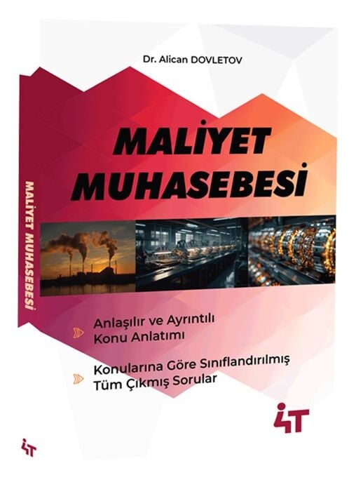4T Yayınları Maliyet Muhasebesi - Alican Dovletov 4T Yayınları