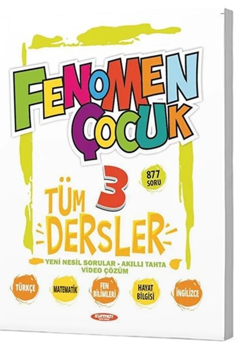 Kurmay ELT 3. Sınıf Tüm Dersler Fenomen Çocuk Soru Bankası Çözümlü Kurmay ELT Yayınları