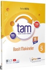 Hiper Zeka 8. Sınıf Fen Bilimleri TAM Teknik Analiz Modülleri-5 Basit Makineler Hiper Zeka Yayınları
