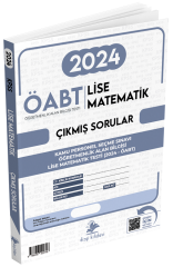 Dizgi Kitap 2024 ÖABT MEB-AGS Sınavı Lise Matematik Öğretmenliği Çıkmış Sorular Çözümlü Dizgi Kitap Yayınları