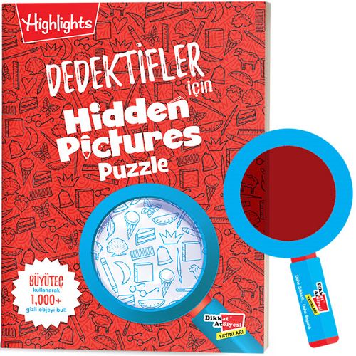 Dikkat Atölyesi Highlights Dedektifler İçin Hidden Pictures Puzzle Dikkat Atölyesi Yayınları