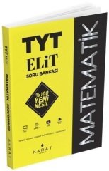 Karat YKS TYT Matematik Elit Soru Bankası Karat Yayınları