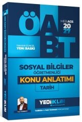 Yediiklim 2027 ÖABT MEB-AGS Sosyal Bilgiler Öğretmenliği Tarih Konu Anlatımı - Yasin Korkut Yediiklim Yayınları