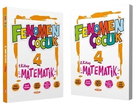Kurmay ELT 4. Sınıf Matematik Fenomen Çocuk 2 li set Kurmay ELT Yayınları