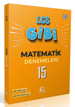 Oksijen LGS Gibi Matematik 15 Deneme Oksijen Yayınları