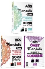 Retro 2025 ÖABT MEB-AGS Rehberlik ve Psikolojik Danışmanlık Mandala Konu + Soru Bankası + 3 Deneme 3 lü Set - Fatih Koca, Selim Sırrı Atay Retro Yayıncılık