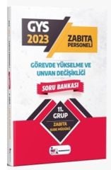 Memur Sınav 2023 GYS Zabıta Şube Müdürü Soru Bankası Görevde Yükselme Memur Sınav