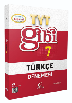 Oksijen YKS TYT Gibi Türkçe 7 Deneme Çözümlü Oksijen Yayınları