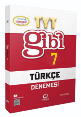 Oksijen YKS TYT Gibi Türkçe 7 Deneme Çözümlü Oksijen Yayınları