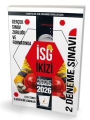 Pelikan 2026 İş Güvenliği Uzmanlığı İSG İkizi 2 Deneme - Muhammed Nurullah Acar Pelikan Yayınları