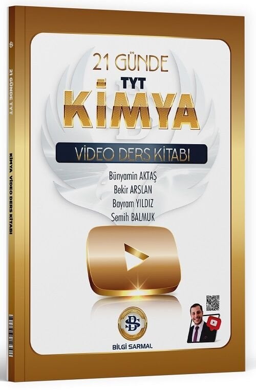 Bilgi Sarmal YKS TYT 21 Günde Kimya Video Ders Kitabı Bilgi Sarmal Yayınları