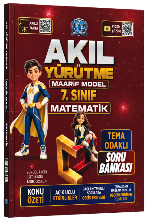 Akıl Yürütme 7. Sınıf Matematik Akıl Yürütme Maarif Model Soru Bankası Akıl Yürütme Yayınları