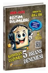 YENİ AGS - Özdil Akademi MEB-AGS Eğitim Bilimleri Konuşan 5 Deneme Çözümlü - Zafer Özcan Oflazoğlu Özdil Akademi Yayınları